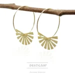 Güneş Halka Küpe - Görsel 2