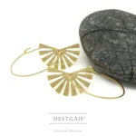 Güneş Halka Küpe - Görsel 3