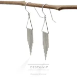 Linea Sallantılı Küpe - Görsel 2