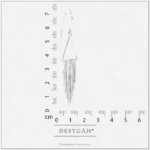 Linea Sallantılı Küpe - Görsel 6