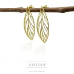 Mono Yaprak Küpe - Görsel 2