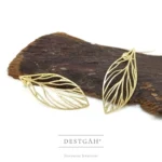 Mono Yaprak Küpe - Görsel 3