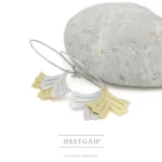 Ginkgo Biloba Halka Küpe - Görsel 3