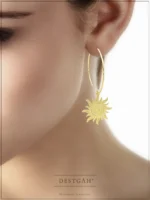 Soléluna Halka Küpe - Görsel 4