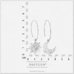 Soléluna Halka Küpe - Görsel 5