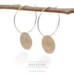 Kırlangıç ve Dal Halka Küpe - Görsel 2