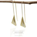 Calla Lily Çiçek Küpe - Görsel 2