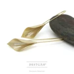 Calla Lily Çiçek Küpe - Görsel 3