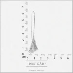 Calla Lily Çiçek Küpe - Görsel 6