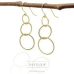 Trio Sallantılı Küpe - Görsel 2