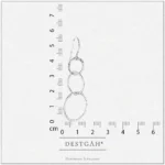 Trio Sallantılı Küpe - Görsel 6